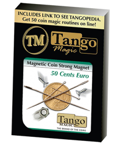 Magnetic Coin Strong Magnet 50 cents Euro (E0019) by Tango - Trick