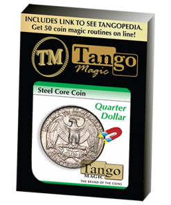 Steel Core Coin US Quarter Dollar (D0030) by Tango -Trick