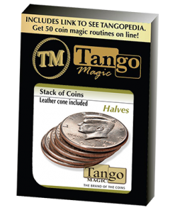 Stack of Coins Halves (D0056) by Tango - Trick