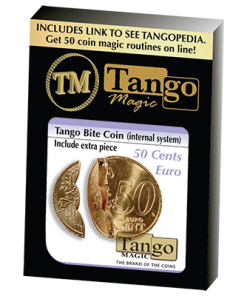 Bite Coin - (Euro 50 Cent - Internal With Extra Piece) by Tango - Trick (E0043)