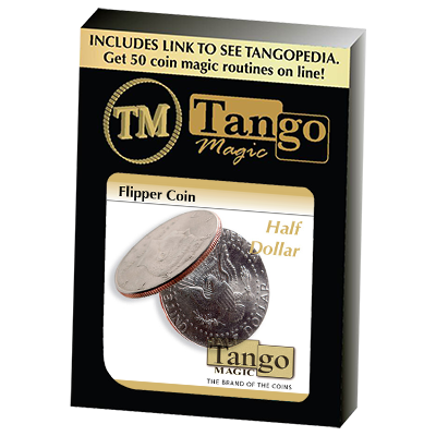 Flipper Coin Half Dollars (D0039) by Tango Magic - Trick Flipper Coin Half Dollars (D0039) by Tango Magic - Trick