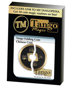 Folding Chinese Coin Internal System by Tango - Trick (CH003)