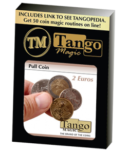 Pull Coin (2 Euro) by Tango Magic -Trick (E0047)