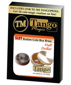 Slot Boston Box Brass half dollar (B0023)Tango-Trick