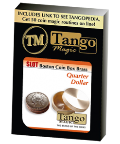 Slot Boston Box Brass Quarter by Tango -Trick (B0022)