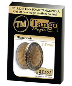 Flipper Coin 2 Euro by Tango Magic - Trick (E0036)