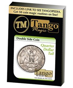 Double Sided Quarter (Tails)(D0036) by Tango Magic - Trick