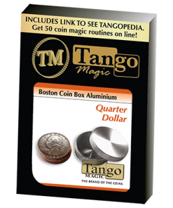 Boston Box (Quarter Dollar Aluminum) by Tango -Trick (A0007)
