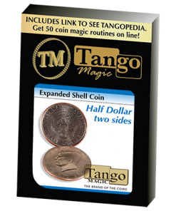 Expanded Shell Half Dollar (Two Sided)D0006 by Tango - Trick