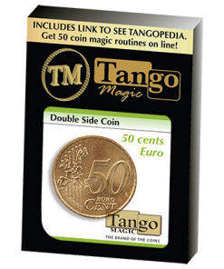 Double Sided Coin (50 cent Euro) (E0025) by Tango - Trick