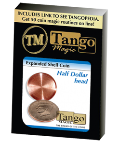 Expanded Shell Half Dollar (Head) D0001 by Tango - Trick