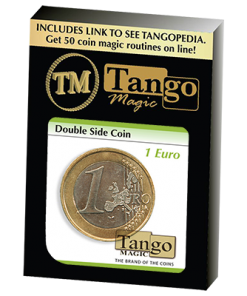 Double Sided Coin (1 Euro) (E0026) by Tango - Trick