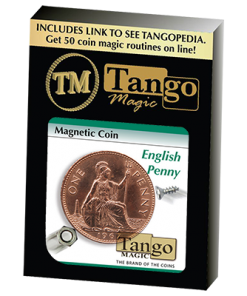 Magnetic Coin English Penny (D0027)by Tango - Trick