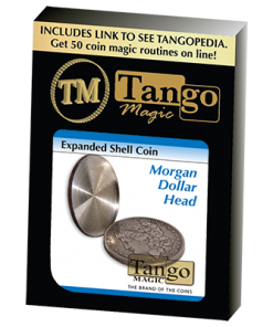 Expanded Shell Coin - Morgan Dollar (D0008)(Head) by Tango - Trick