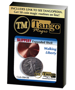 Slippery Expanded Shell Walking Liberty (w/DVD) (D0134) by Tango - Tricks