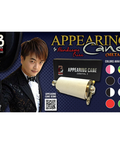 Appearing Cane (Metal / Black) by Handsome Criss Taiwan Ben Magic - Trick