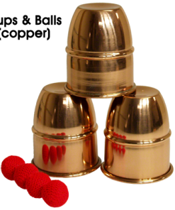 Cups & Balls (Copper) by Premium Magic - Trick Cups & Balls (Copper) by Premium Magic - Trick