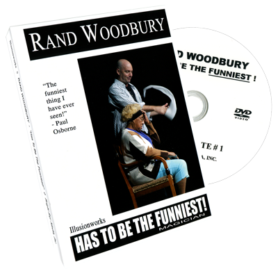 Rand Woodbury Has To Be The Funniest Magician by Rand Woodbury - DVD Rand Woodbury Has To Be The Funniest Magician by Rand Woodbury - DVD