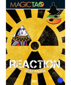 Reaction (Blue) DVD and Gimmick by Rizki Nanda and Magic Tao - DVD