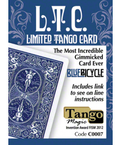 Limited Tango Card Blue (T.L.C.) (C0007 ) by Tango - Trick