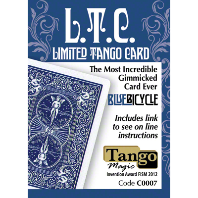 Limited Tango Card Blue (T.L.C.) (C0007 ) by Tango - Trick Limited Tango Card Blue (T.L.C.) (C0007 ) by Tango - Trick