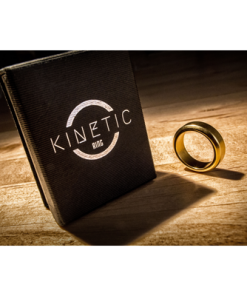 Kinetic PK Ring (Gold) Beveled size 10 by Jim Trainer - Trick