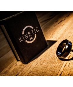 Kinetic PK Ring (Black) Beveled size 12 by Jim Trainer - Trick