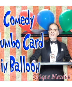 Comedy Card In Balloon by Quique Marduk - Trick Comedy Card In Balloon by Quique Marduk - Trick