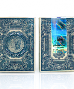 Silver Certificate Unbranded Deck by Gambler's Warehouse