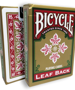 Bicycle Leaf Back Deck (Red) by Gambler's Warehouse - Trick