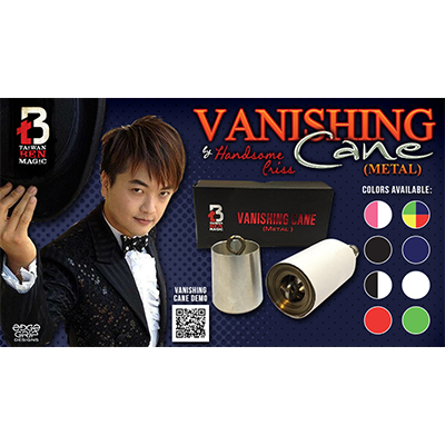Vanishing Cane (Metal / Red) by Handsome Criss and Taiwan Ben Magic - Tricks Vanishing Cane (Metal / Red) by Handsome Criss and Taiwan Ben Magic - Tricks