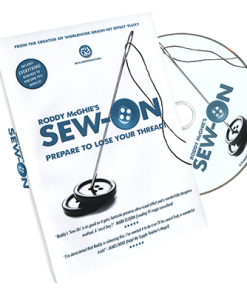 Sew-On (DVD and Gimmick) by Roddy McGhie - DVD