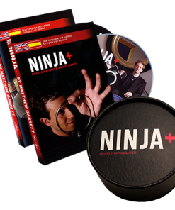 Ninja+ Deluxe BLACK (Gimmicks & DVD) by Matthew Garrett - Trick