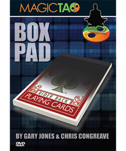 Box Pad (RED) DVD and Gimmick by Gary Jones and Chris Congreave - Tricks