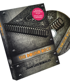 The Bound Deck DVD and Gimmick (Blue) by Juan Luis Rubiales and Luis de Matos - DVD