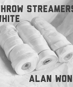 Throw Streamers white (30 Head / 10 pk.) by Alan Wong - Trick