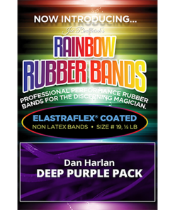 Joe Rindfleisch's Rainbow Rubber Bands (Dan Harlan - Deep Purple ) by Joe Rindfleisch - Trick
