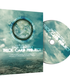 The Thick Card Project (plus Bonus) by Liam Montier and Big Blind Media - DVD