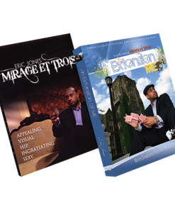 Eric Jones Set: Mirage et Trois and Extension of Me (includes Karate Coin) by Eric Jones and Kozmomagic - DVD