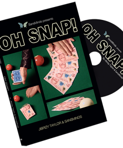 OH  SNAP! Red (DVD and Gimmick) by Jibrizy Taylor and SansMinds