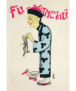 Fu Manchu Rabbit Poster (18