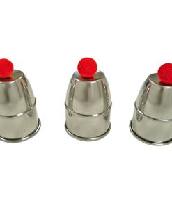 Busking Cups & Balls(Large / Alum) by Premium Magic - Trick