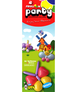Butterfly Balloon Kit (35 balloons + sticker) by Will Roya - Trick