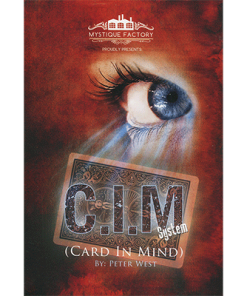 The Card In Mind System (DVD & Gimmicks) by Peter West - DVD