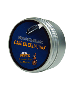 Card on Ceiling Wax 50g (Sharpie Lid Black) by David Bonsall and PropDog - Trick