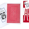 Cards Aviator Poker size (Red)