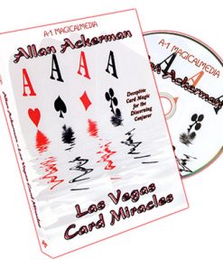 Las Vegas Card Miracles by Allan Ackerman - DVD