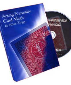 Acting - Naturally (Card Magic) by Allen Zingg - DVD