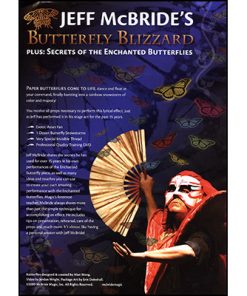 Butterfly Blizzard (Props and DVD) by Jeff McBride and Alan Wong - DVD