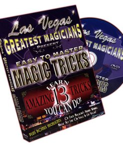 Easy to Master Magic Tricks by Las Vegas Greatest Magicians - DVD